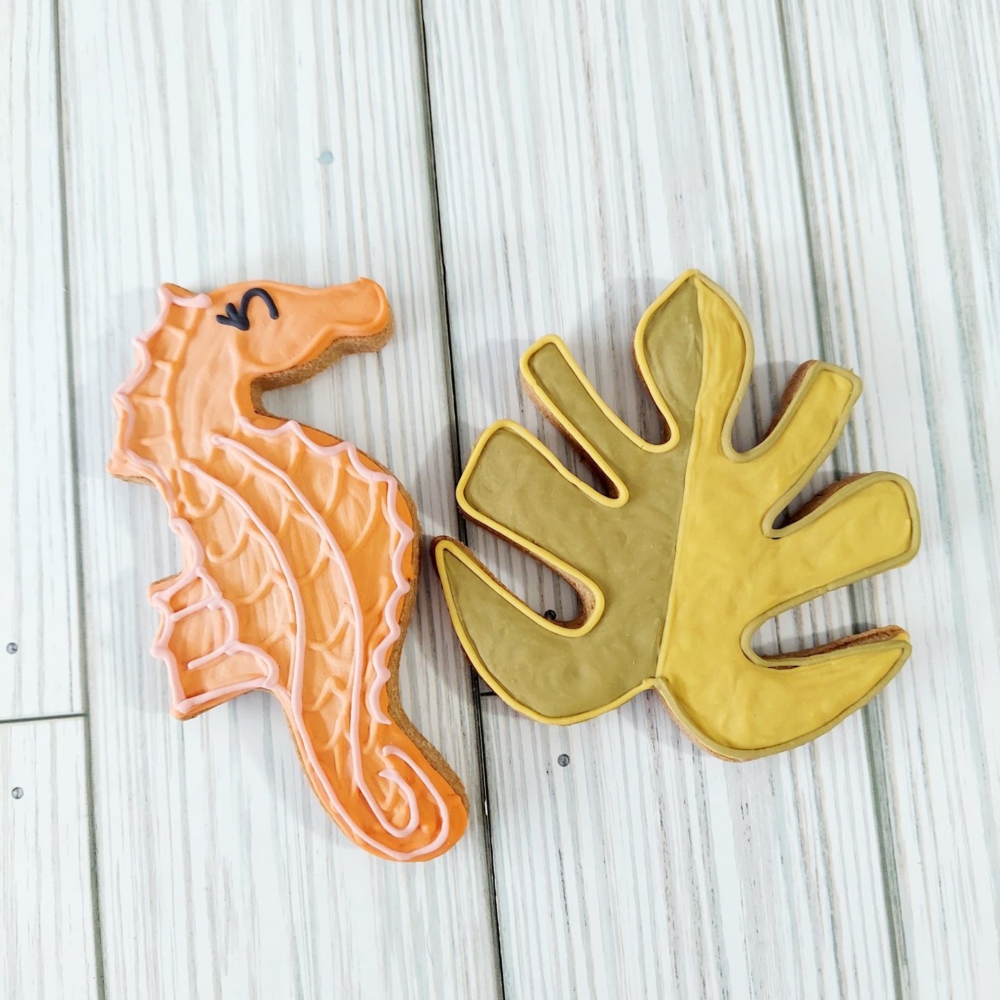 Tropical Decorated Cookies