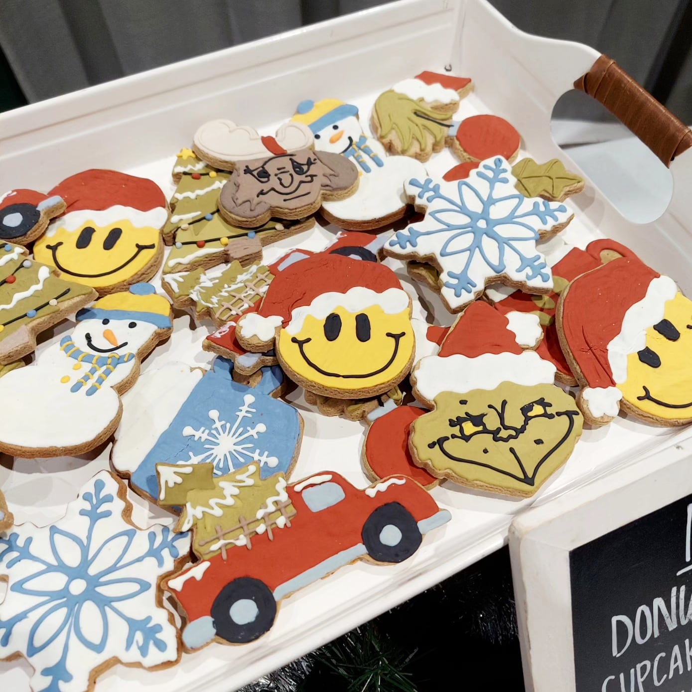 Decorated Christmas Cookies