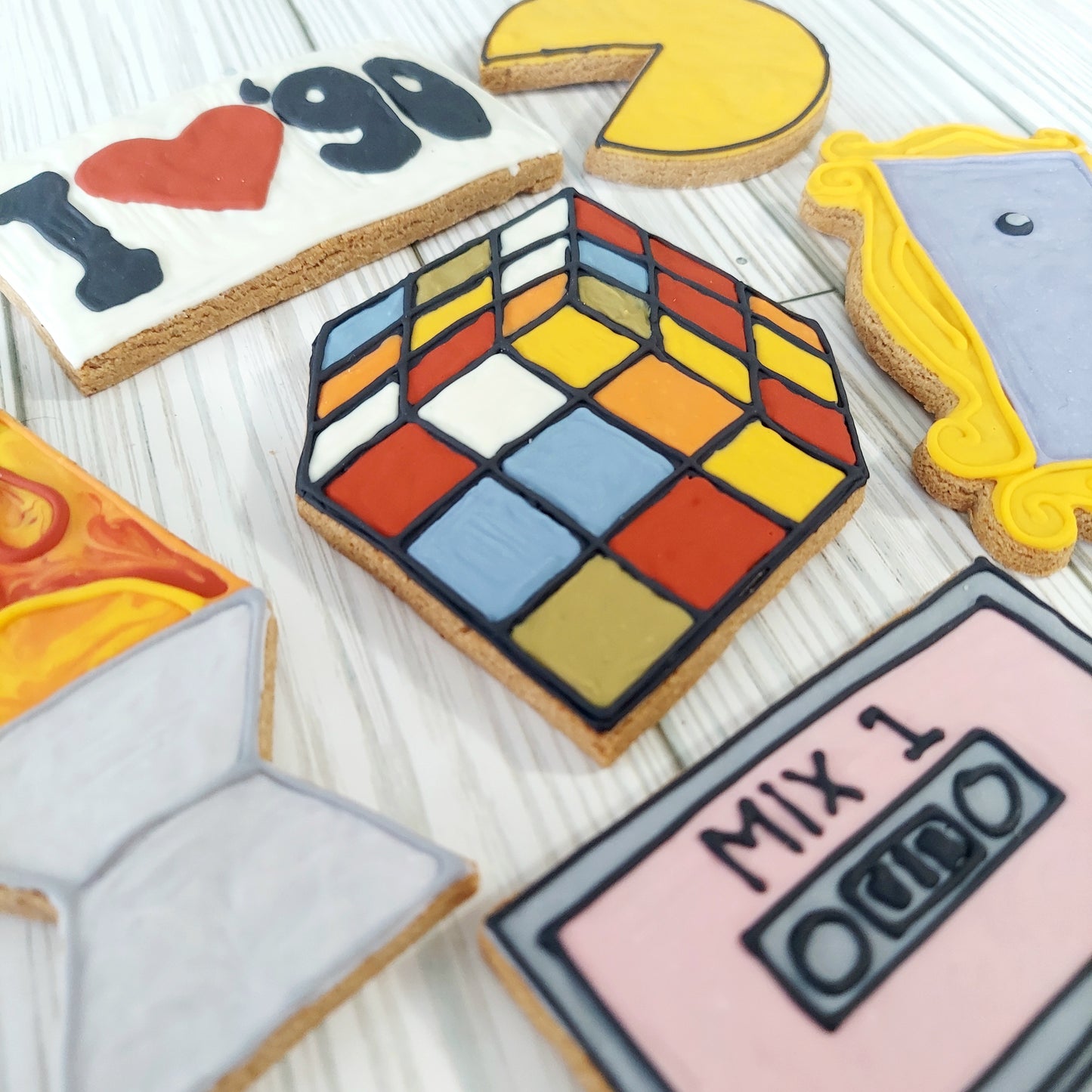 90's Nostalgia Dog Cookies
