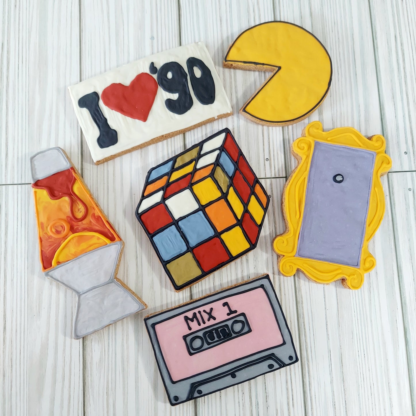 90's Nostalgia Dog Cookies