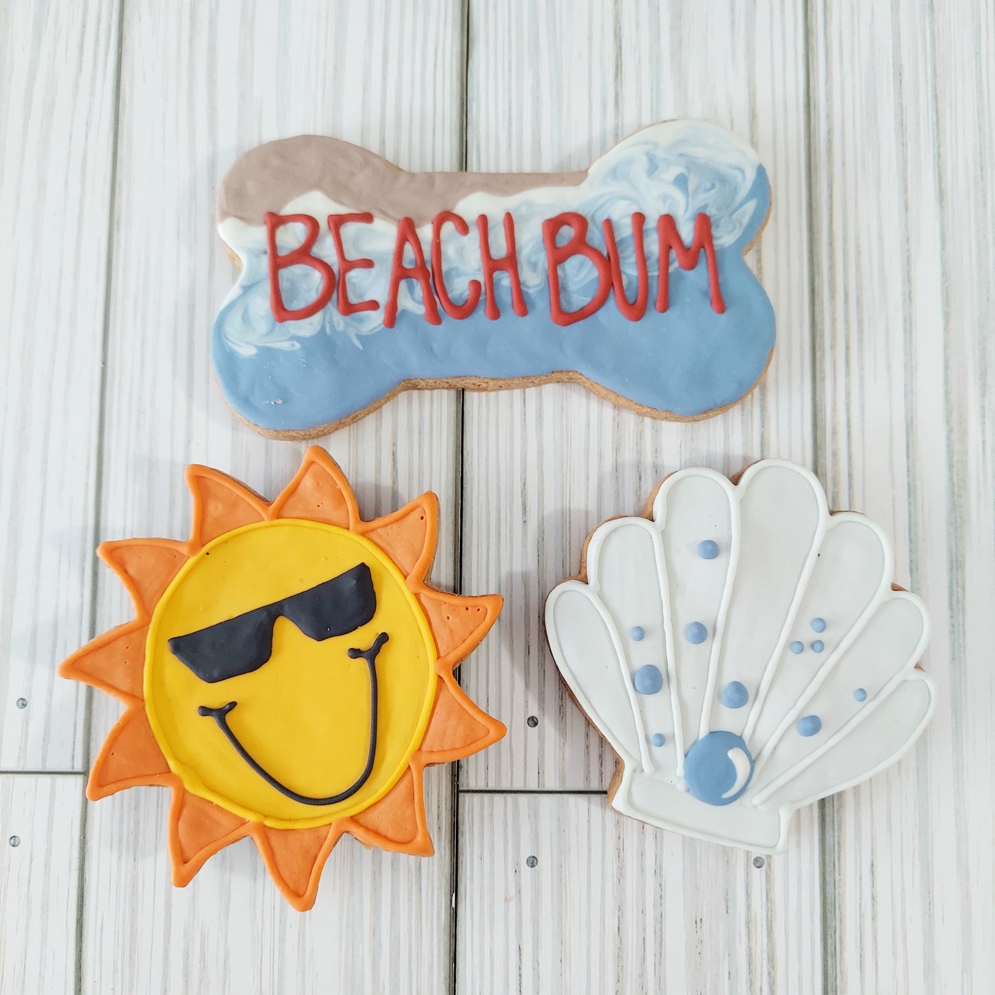 Tropical Decorated Cookies