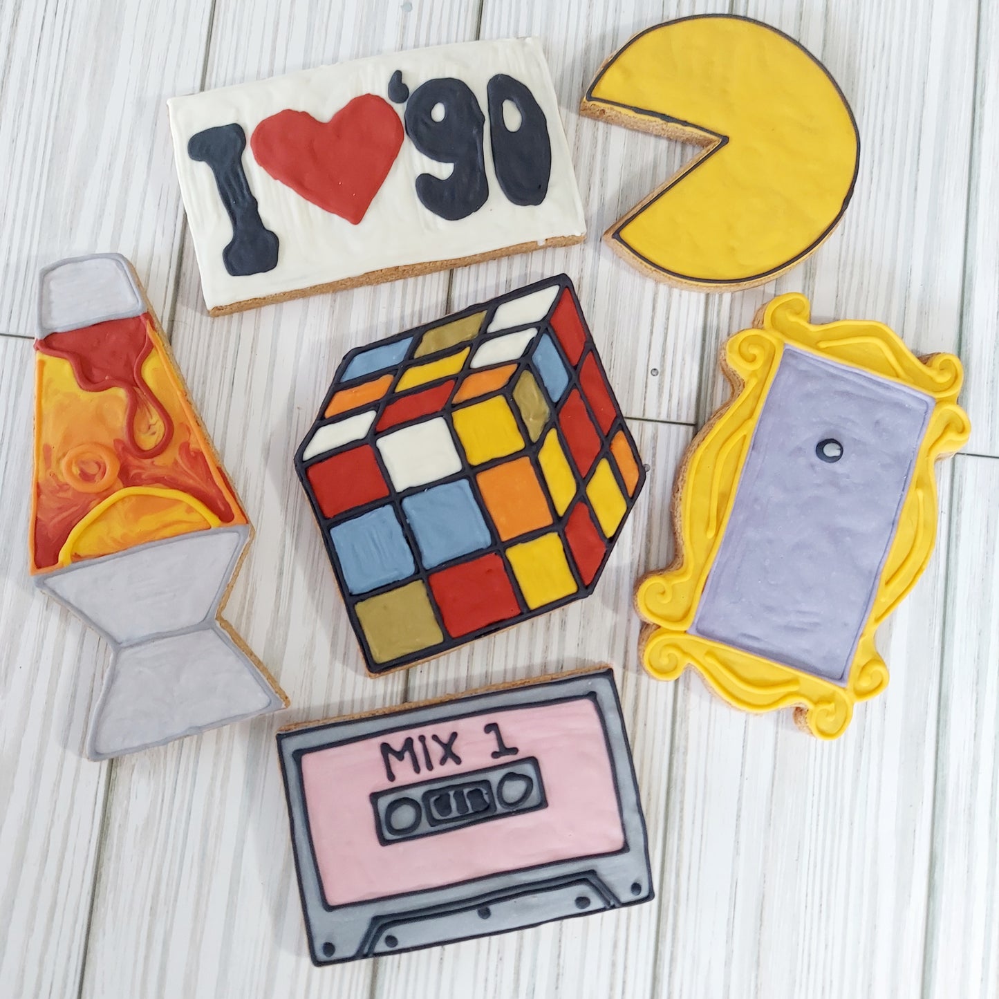90's Nostalgia Dog Cookies
