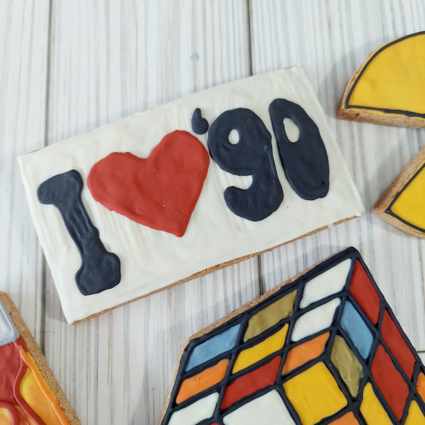 90's Nostalgia Dog Cookies