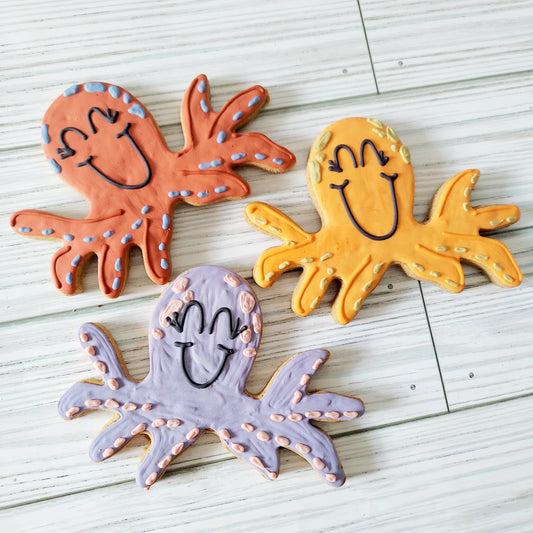 Octopus Dog Cookies