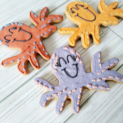 Octopus Dog Cookies