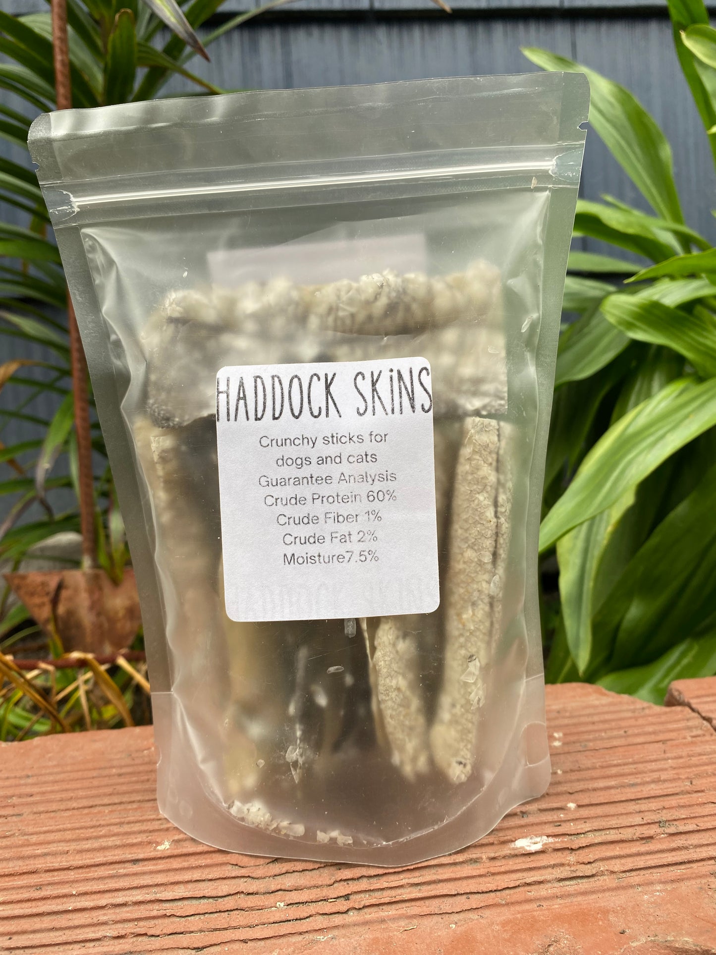 Dehydrated Haddock Skins